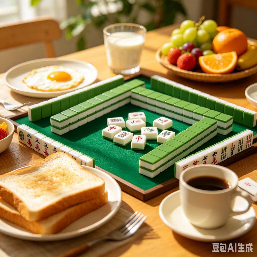 handmade mahjong tiles set
