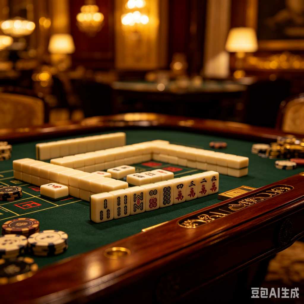 chinese style mahjong set
